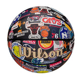 All Team Retro Classic Composite Leather Basketball, Official Size