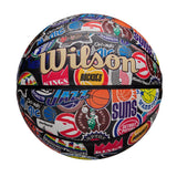 All Team Retro Classic Composite Leather Basketball, Official Size