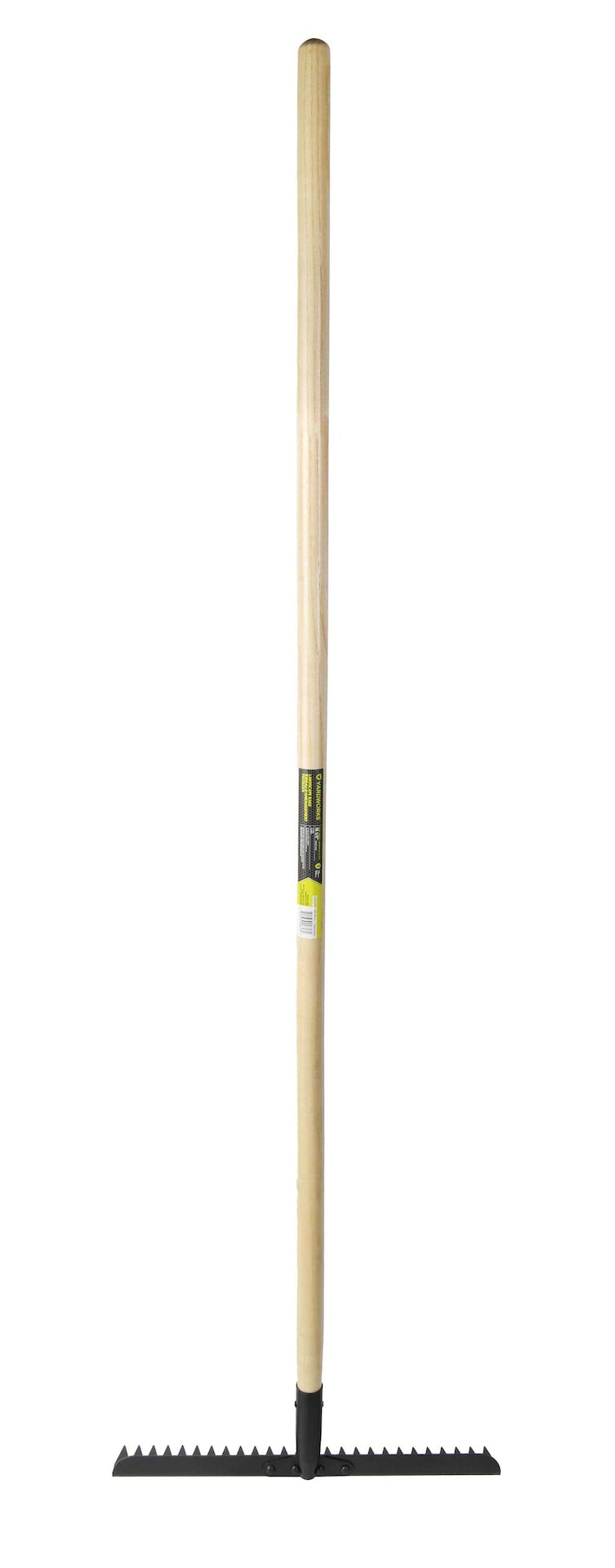 18.5-in Wide Metal 26-Tine Landscape Rake, 60-in Hardwood Shaft M3529